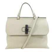 Gucci Vintage Pre-owned Laeder gucci-vskor White, Dam