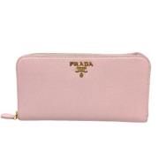 Prada Vintage Pre-owned Laeder plnbcker Pink, Dam