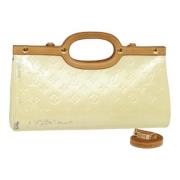 Louis Vuitton Vintage Pre-owned Laeder handvskor Beige, Dam