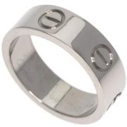 Cartier Vintage Pre-owned Vitt guld ringar Gray, Dam