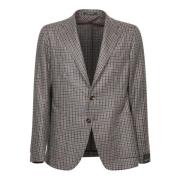 Tagliatore Herrkläder Blazer Beige Aw24 Multicolor, Herr