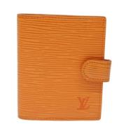 Louis Vuitton Vintage Pre-owned Laeder plnbcker Orange, Unisex