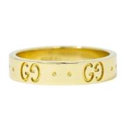 Gucci Vintage Pre-owned Guld ringar Yellow, Dam