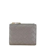 Bottega Veneta Vintage Pre-owned Laeder plnbcker Gray, Dam