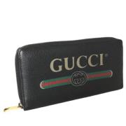 Gucci Vintage Pre-owned Laeder plnbcker Black, Dam