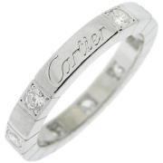 Cartier Vintage Pre-owned Vitt guld ringar Gray, Dam