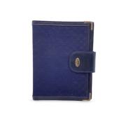 Gucci Vintage Pre-owned Laeder hem-och-kontorstillbehr Blue, Dam