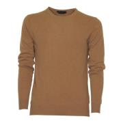 Daniele Fiesoli Stiliga Sweaters Kollektion Brown, Herr