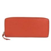 Louis Vuitton Vintage Pre-owned Laeder plnbcker Orange, Dam