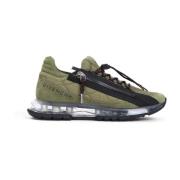 Givenchy Khaki Black Spectre Runner Skor Multicolor, Herr