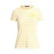 Ralph Lauren T-shirt Yellow, Dam