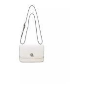 Ralph Lauren Soft Sophee Axelremsväska Medium White, Dam