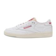 Reebok Club C 85 Vintage Sneakers Vit, Krita & Vector Röd-40 White, He...