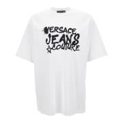 Versace Jeans Couture T-shirts och Polos White, Herr