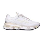 Premiata Vita Paljett Sneakers Aw24 White, Dam