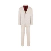 Brunello Cucinelli Beige Bomull Kashmir Tvådelat Set Pink, Herr