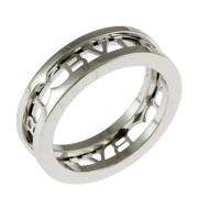 Bvlgari Vintage Pre-owned Silver ringar Gray, Dam