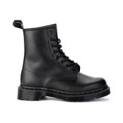 Dr. Martens Mono Slät Läder Ankelstövlar Black, Dam