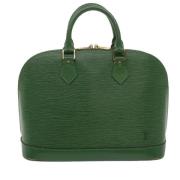 Louis Vuitton Vintage Pre-owned Laeder louis-vuitton-vskor Green, Dam