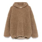 Fear Of God Dune Ullblandad Fleece Hoodie Brown, Herr