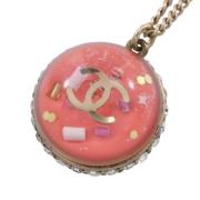 Chanel Vintage Pre-owned Metall chanel-smycken Pink, Dam