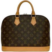 Louis Vuitton Vintage Pre-owned Canvas louis-vuitton-vskor Brown, Dam