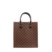 Louis Vuitton Vintage Pre-owned Laeder totevskor Brown, Dam