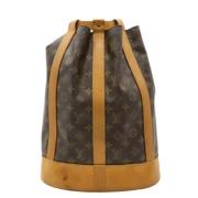 Louis Vuitton Vintage Pre-owned Canvas louis-vuitton-vskor Brown, Dam