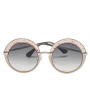 Jimmy Choo Pre-owned Pre-owned Acetat solglasgon Gray, Dam