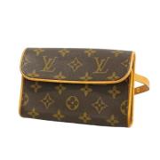 Louis Vuitton Vintage Pre-owned Canvas louis-vuitton-vskor Brown, Dam