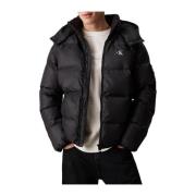 Calvin Klein Essentials Down Jacket Svart Black, Herr