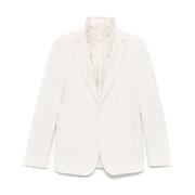 Hugo Boss Vit Corduroy Lagersjacka White, Herr