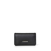 Love Moschino Stilren Läder Väska Black, Dam