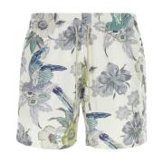 Etro Stiliga tryckta simshorts Multicolor, Herr