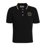 Versace Jeans Couture T-shirts och Polos Black, Dam