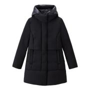 Woolrich Svart 2-i-1 Parkas Black, Dam