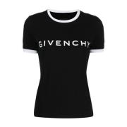 Givenchy Svarta T-shirts & Polos för kvinnor Black, Dam