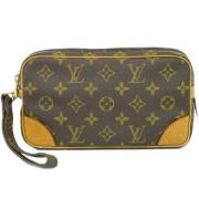 Louis Vuitton Vintage Pre-owned Canvas louis-vuitton-vskor Brown, Dam