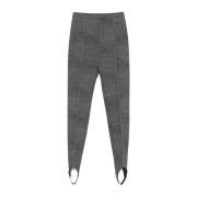 Philosophy di Lorenzo Serafini Grå högmidjade leggings med stigbygel G...