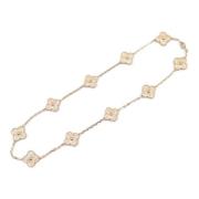 Van Cleef & Arpels Pre-owned Pre-owned Roseguld halsband Yellow, Dam