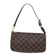 Louis Vuitton Vintage Pre-owned Canvas louis-vuitton-vskor Brown, Dam