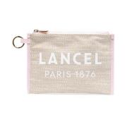 Lancel Clutches Beige, Dam