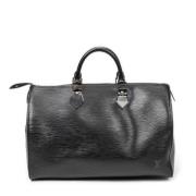 Louis Vuitton Vintage Pre-owned Laeder handvskor Black, Dam