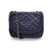 Chanel Vintage Pre-owned Laeder chanel-vskor Blue, Dam