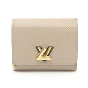 Louis Vuitton Vintage Pre-owned Laeder plnbcker Beige, Dam