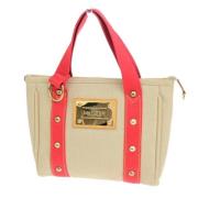 Louis Vuitton Vintage Pre-owned Canvas louis-vuitton-vskor Beige, Dam