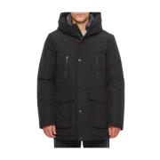 Woolrich Varm Vinterjacka Black, Herr