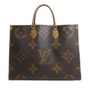 Louis Vuitton Vintage Pre-owned Canvas louis-vuitton-vskor Brown, Dam