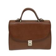 Burberry Vintage Pre-owned Laeder handvskor Brown, Dam