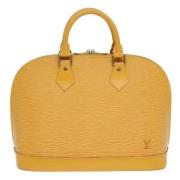 Louis Vuitton Vintage Pre-owned Laeder louis-vuitton-vskor Yellow, Dam